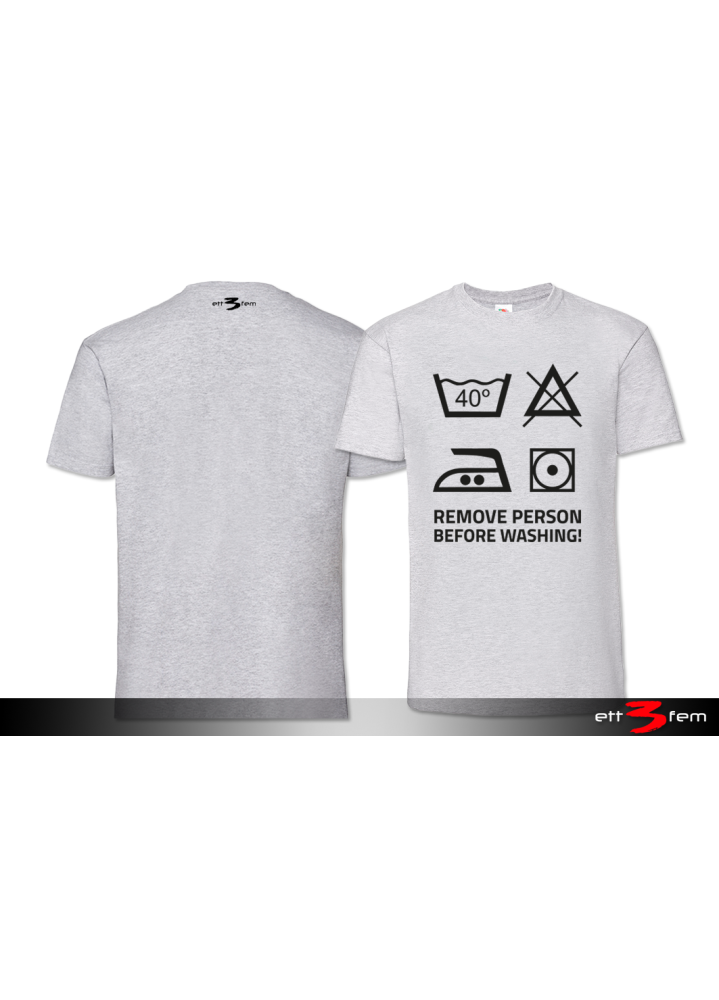 T-Shirt "Tvättråd"