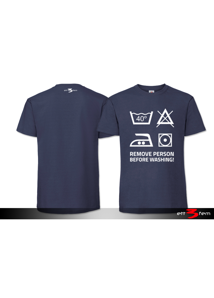 T-Shirt "Tvättråd"