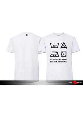 T-Shirt "Tvättråd"