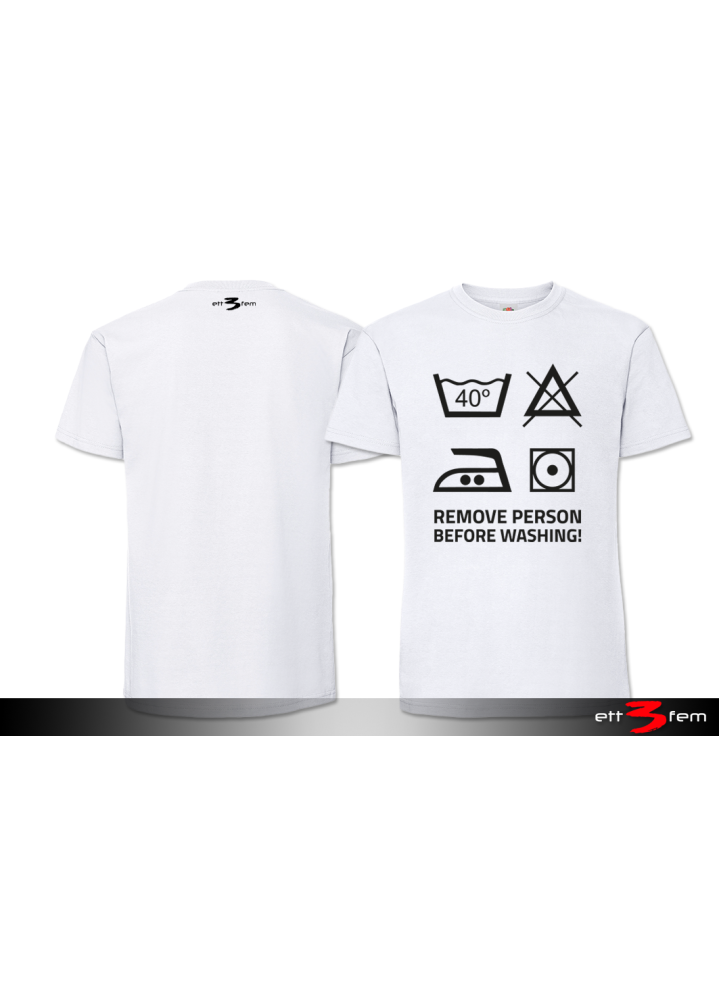 T-Shirt "Tvättråd"