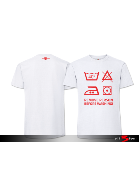 T-Shirt "Tvättråd"