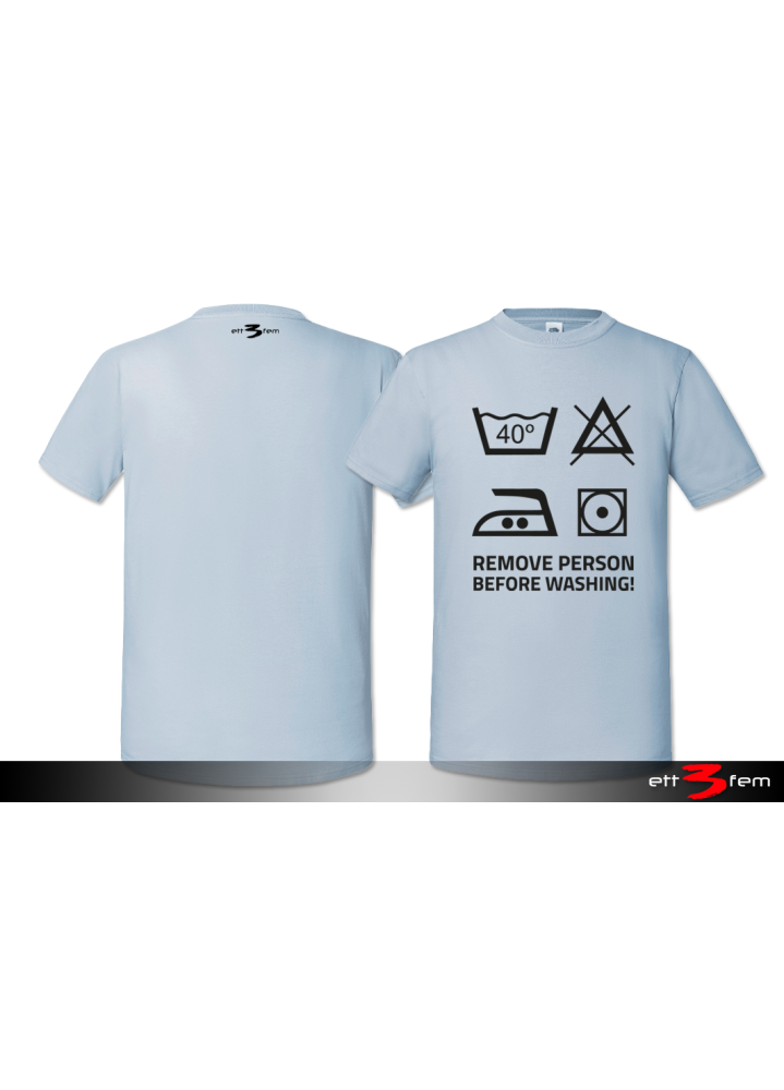 T-Shirt "Tvättråd"