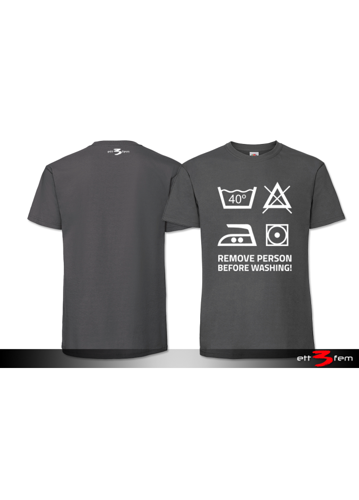 T-Shirt "Tvättråd"