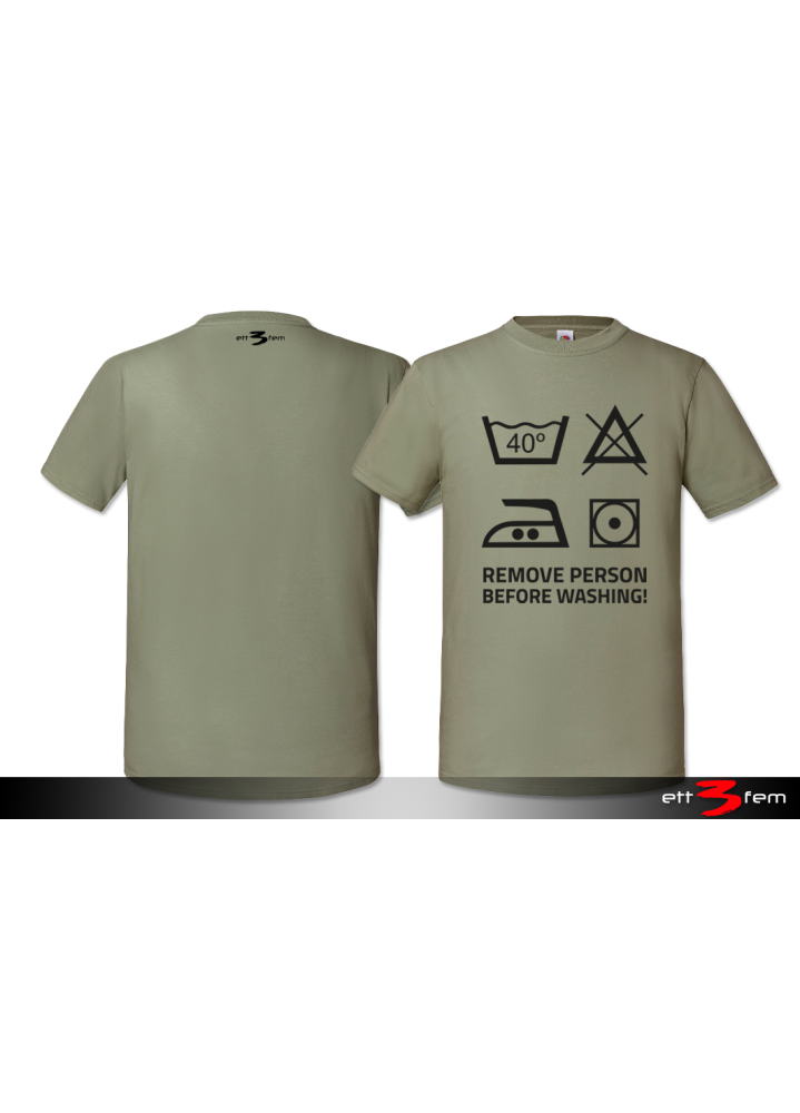 T-Shirt "Tvättråd"