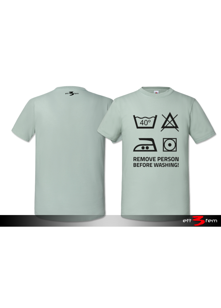 T-Shirt "Tvättråd"