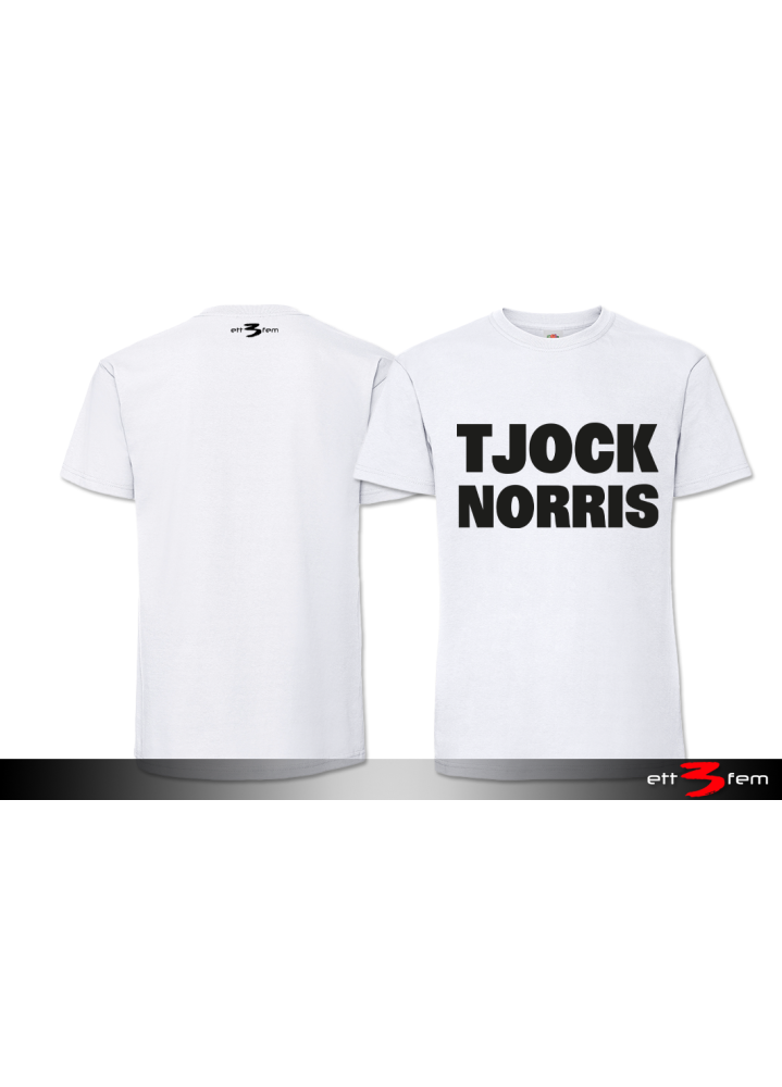 T-Shirt "Tjock Norris"