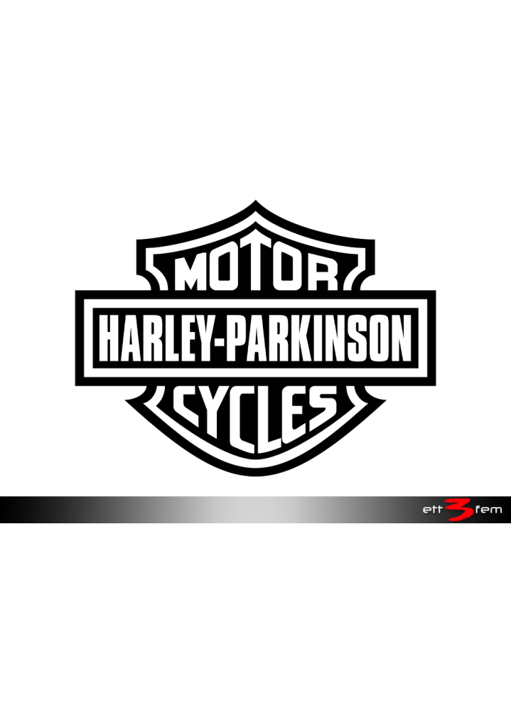 Dekal "Harley Parkinson"