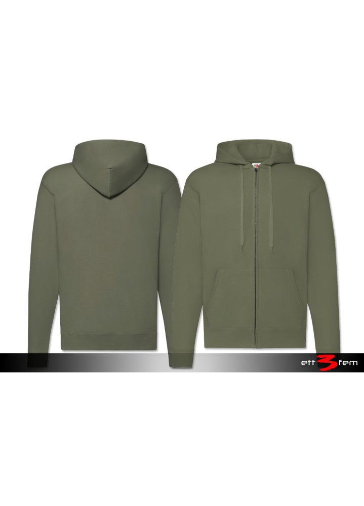 Classic Hooded Sweat Jacket